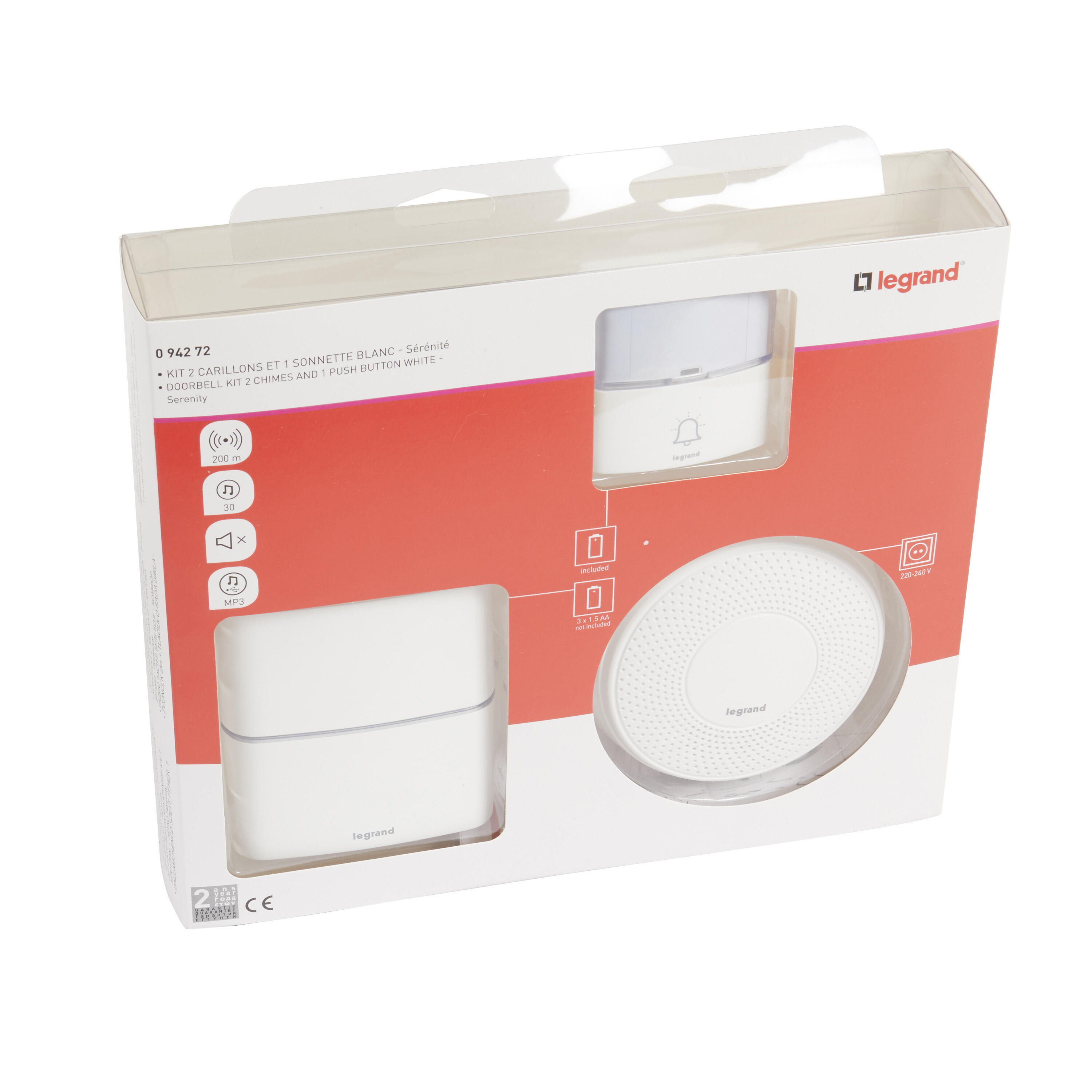 Carillon sans fil 094272 LEGRAND, blanc - 4