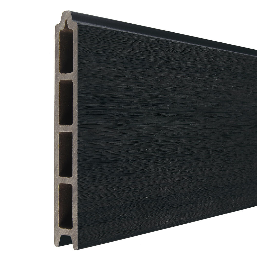 Lame composite à emboîter Alix  noir, L.176 x H.14.8 cm x Ep.21 mm - 4