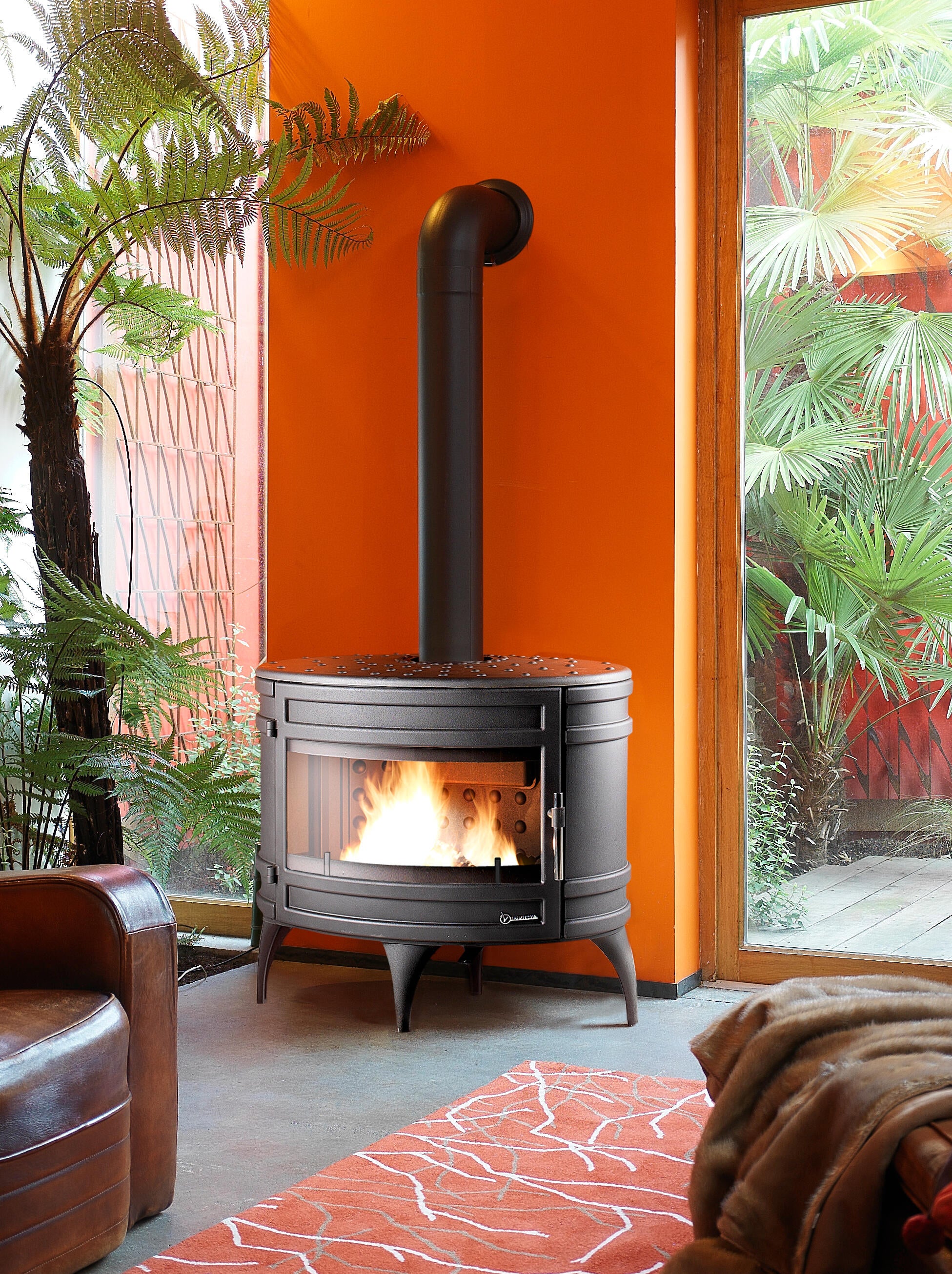 Poêle à bois INVICTA Mandor anthracite, 12 kW Leroy Merlin — free download