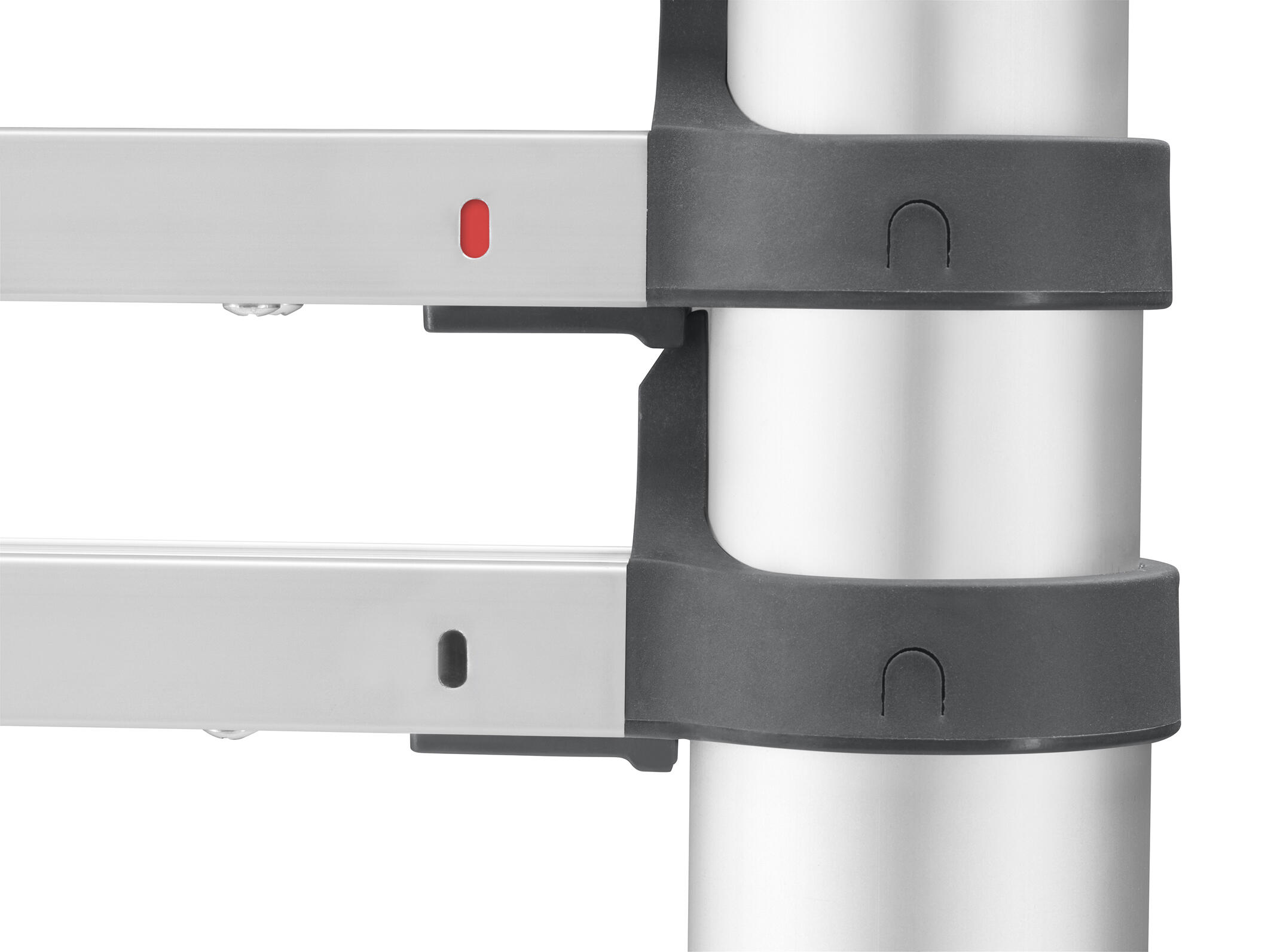 Echelle télescopique HAILO Flexline 9 échelons 2,6m hauteur d'accès max. 3m40 - 9