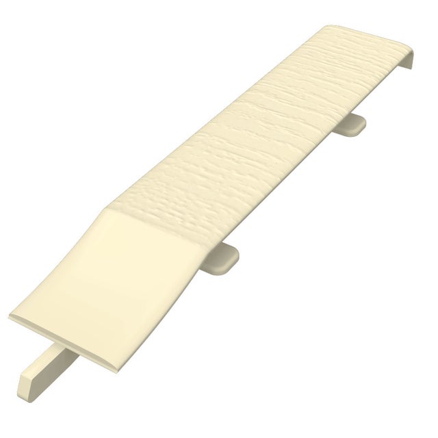Lot de 10 jonctions pvc solid country 150x30 FREEFOAM creme ral 1013