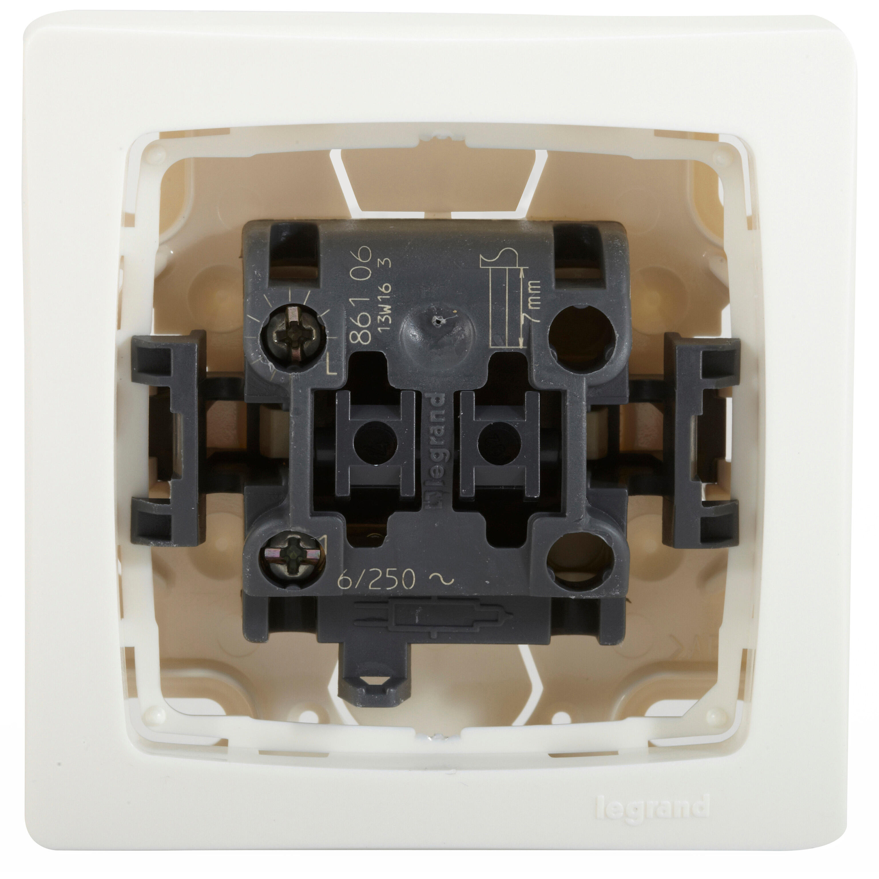 Interrupteur va-et-vient saillie complet, LEGRAND Asl, blanc - 5