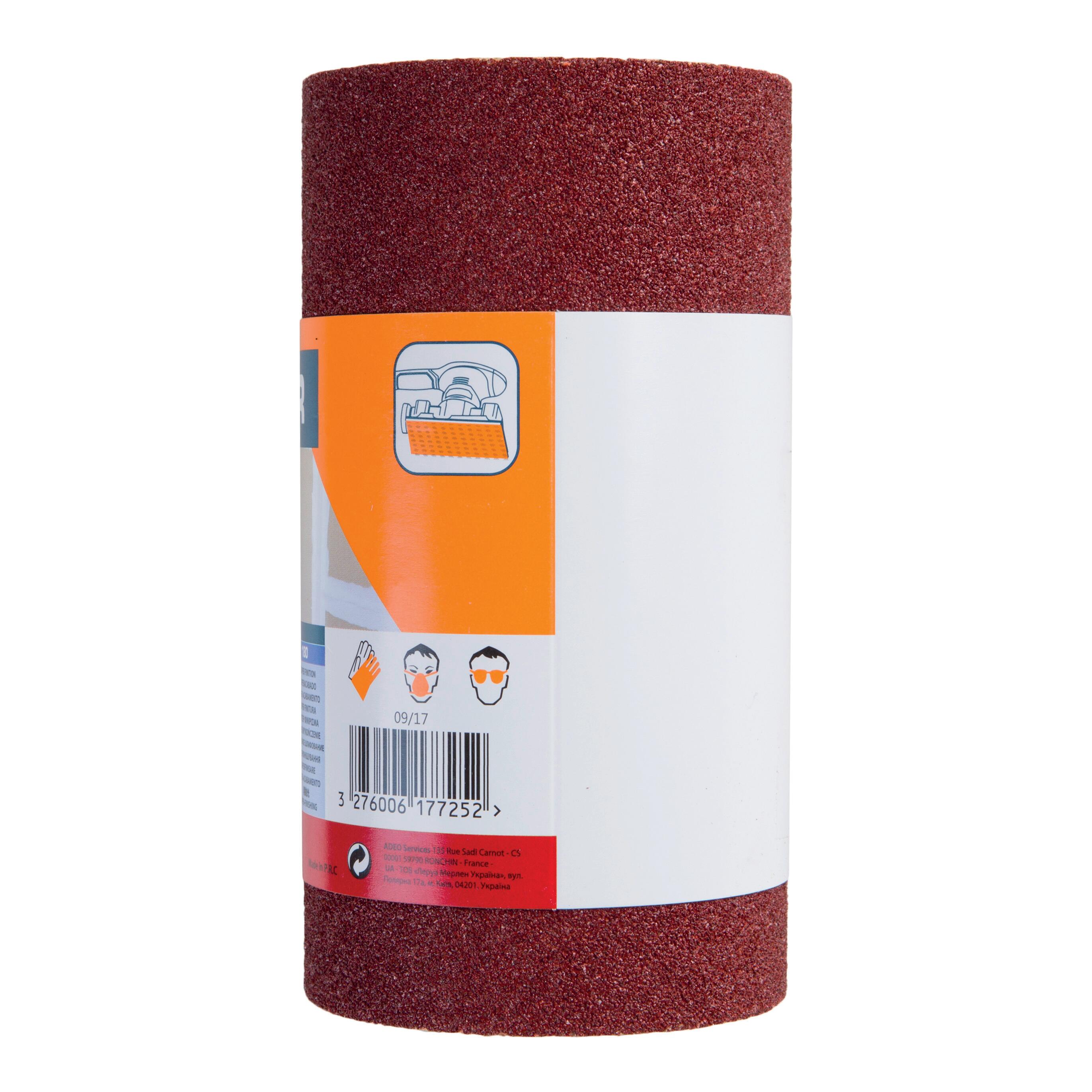 Carta abrasiva DEXTER 856118 in ossido di alluminio Ø 0 mm, grana 80 - 3