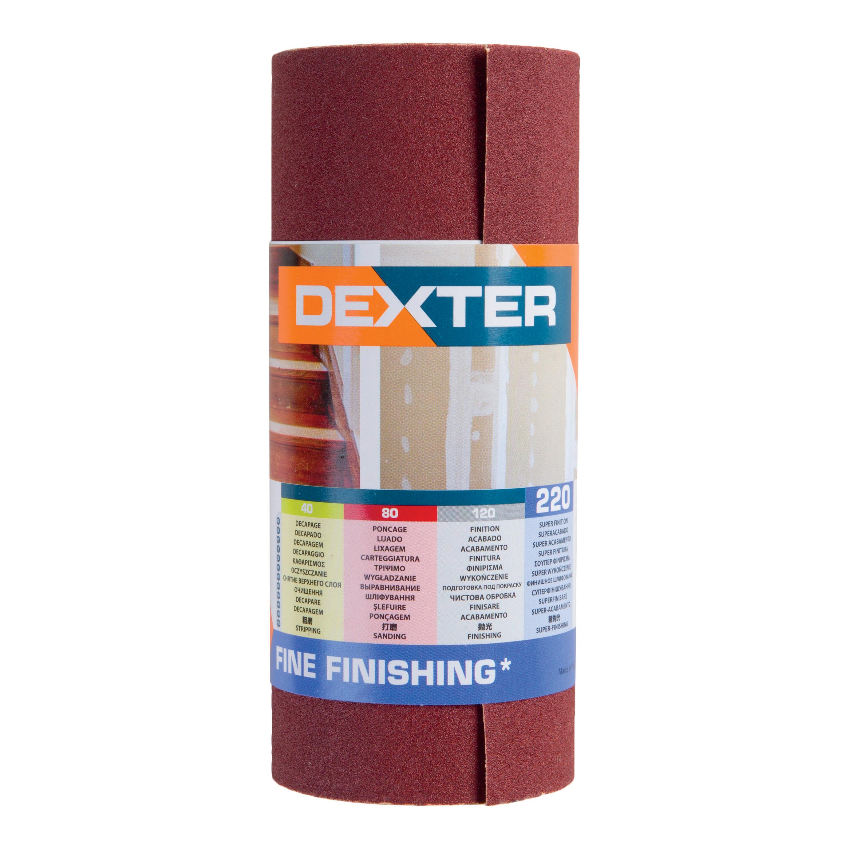 Carta abrasiva DEXTER in ossido di alluminio Ø 0 mm, grana 220 - 2