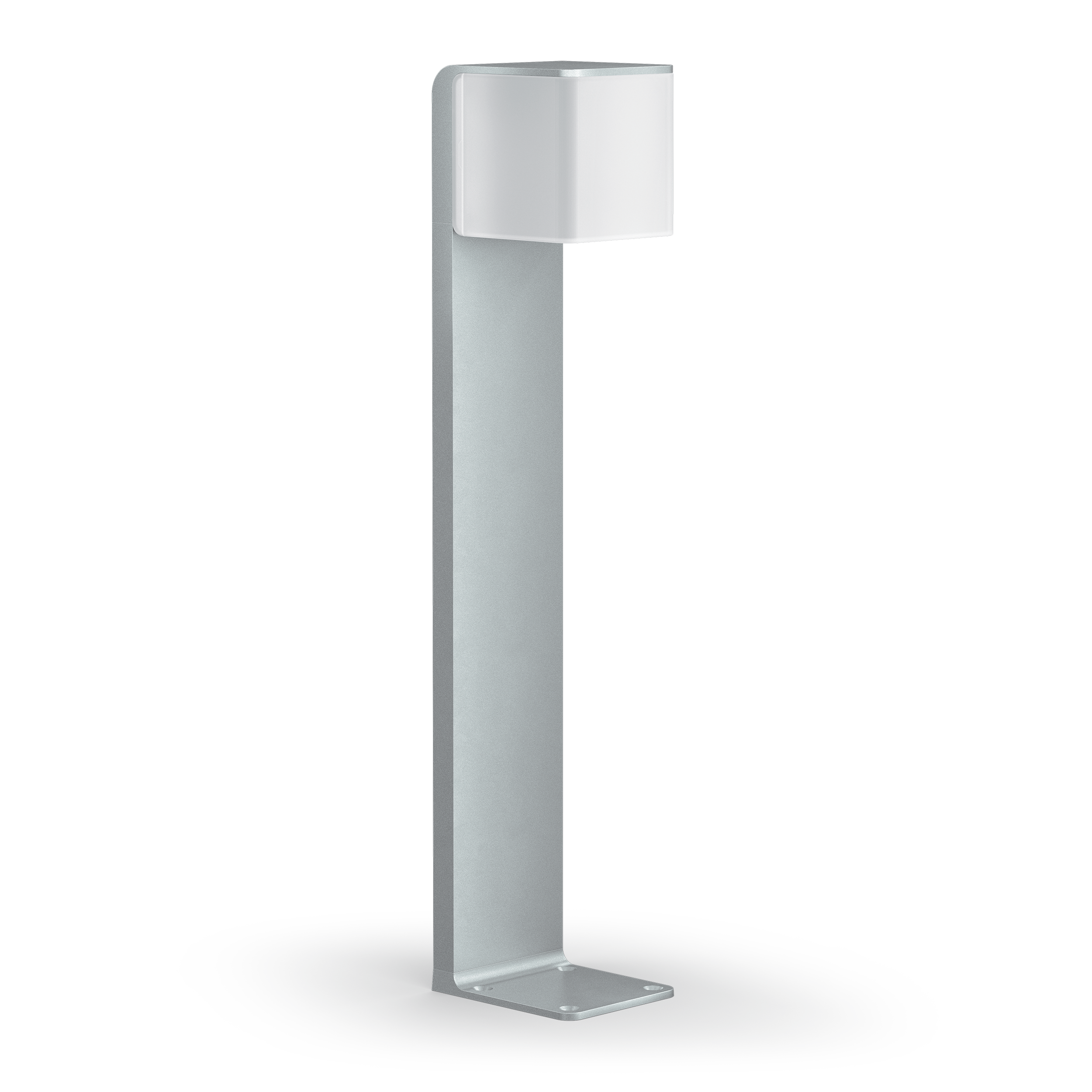 Lampione da giardino LED con sensore di moviemtno, GL80 H 63.3 cm, argento 650 LUMEN, IP44 STEINEL - 5