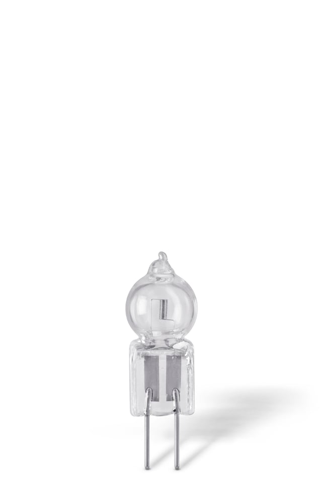 Lot de 2 ampoules halogène capsule G4, 320Lm = 20W, blanc chaud, OSRAM