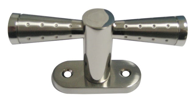 Poignée de fenêtre INSPIRE Nine, zinc brossé nickel