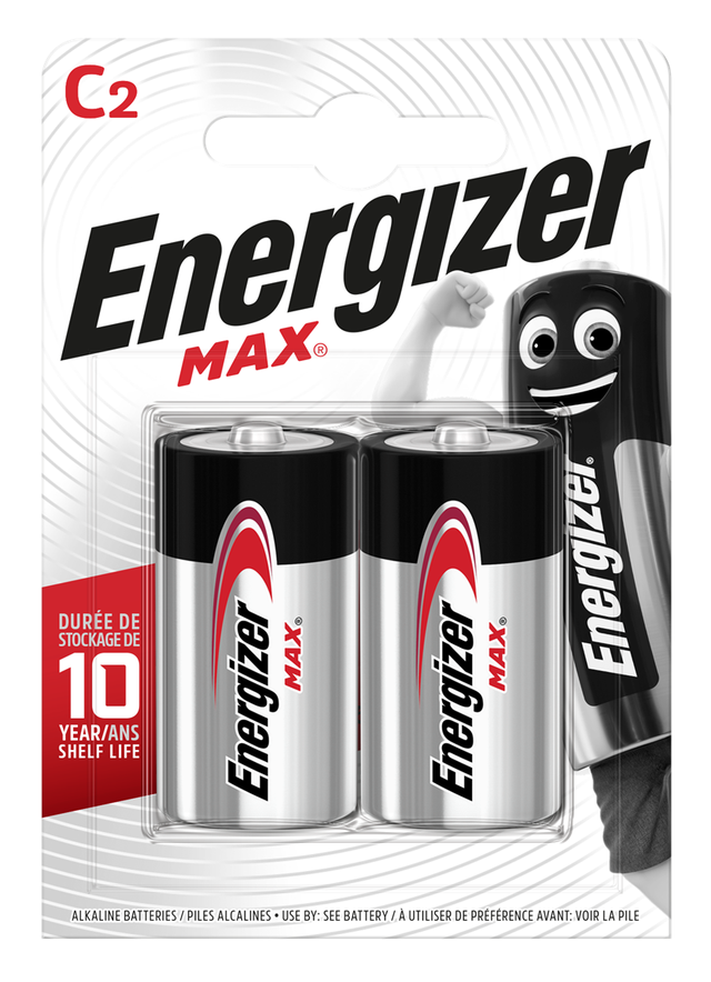 Lot de 2 pile LR14 C, ENERGIZER