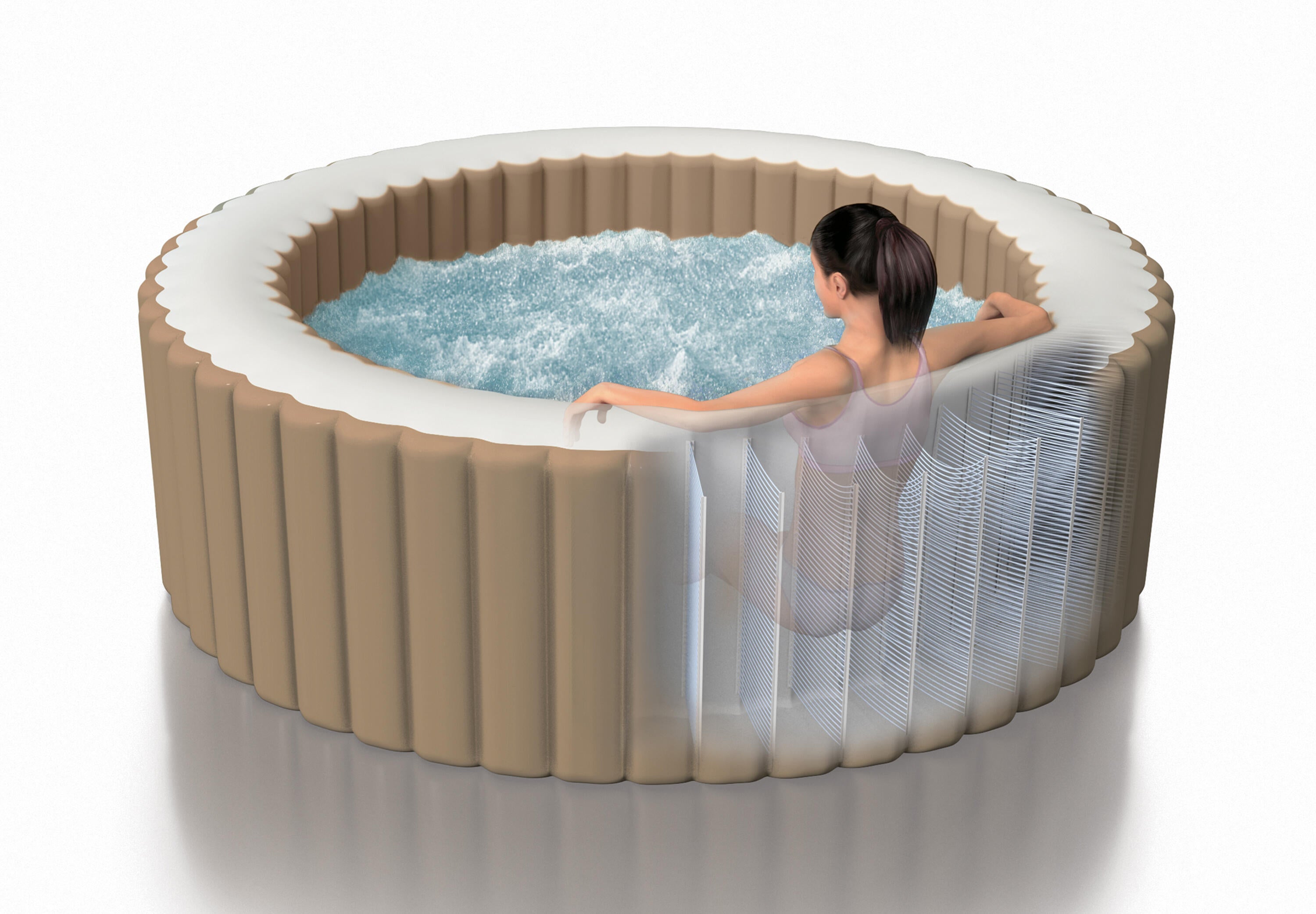 Spa Gonflable Intex Intex Simple Spa E90 Pure Spa Gonflable INTEX