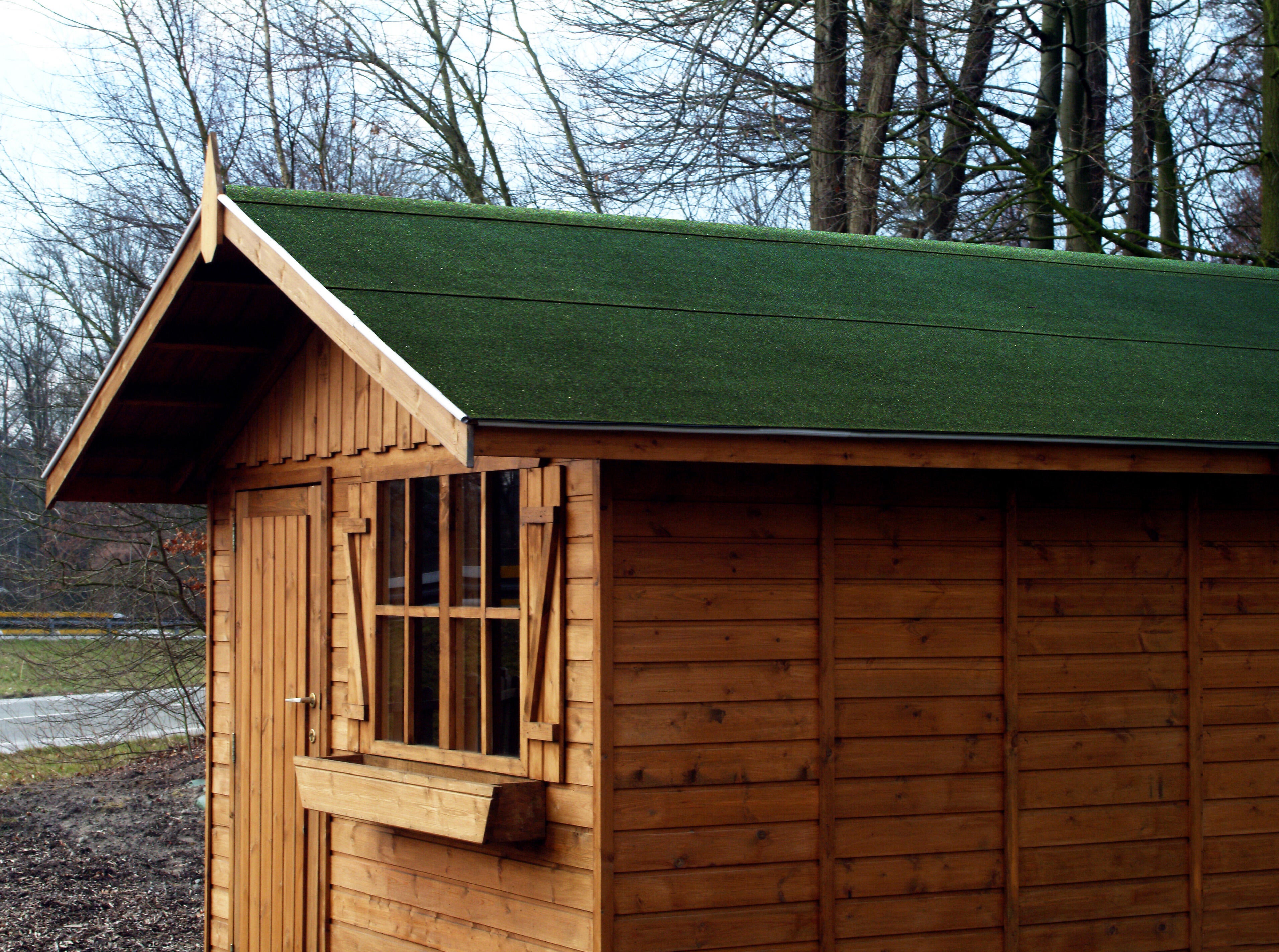 Bardeau en rouleau vert l.1 x L.7.5 m ASPHALTCO - 2