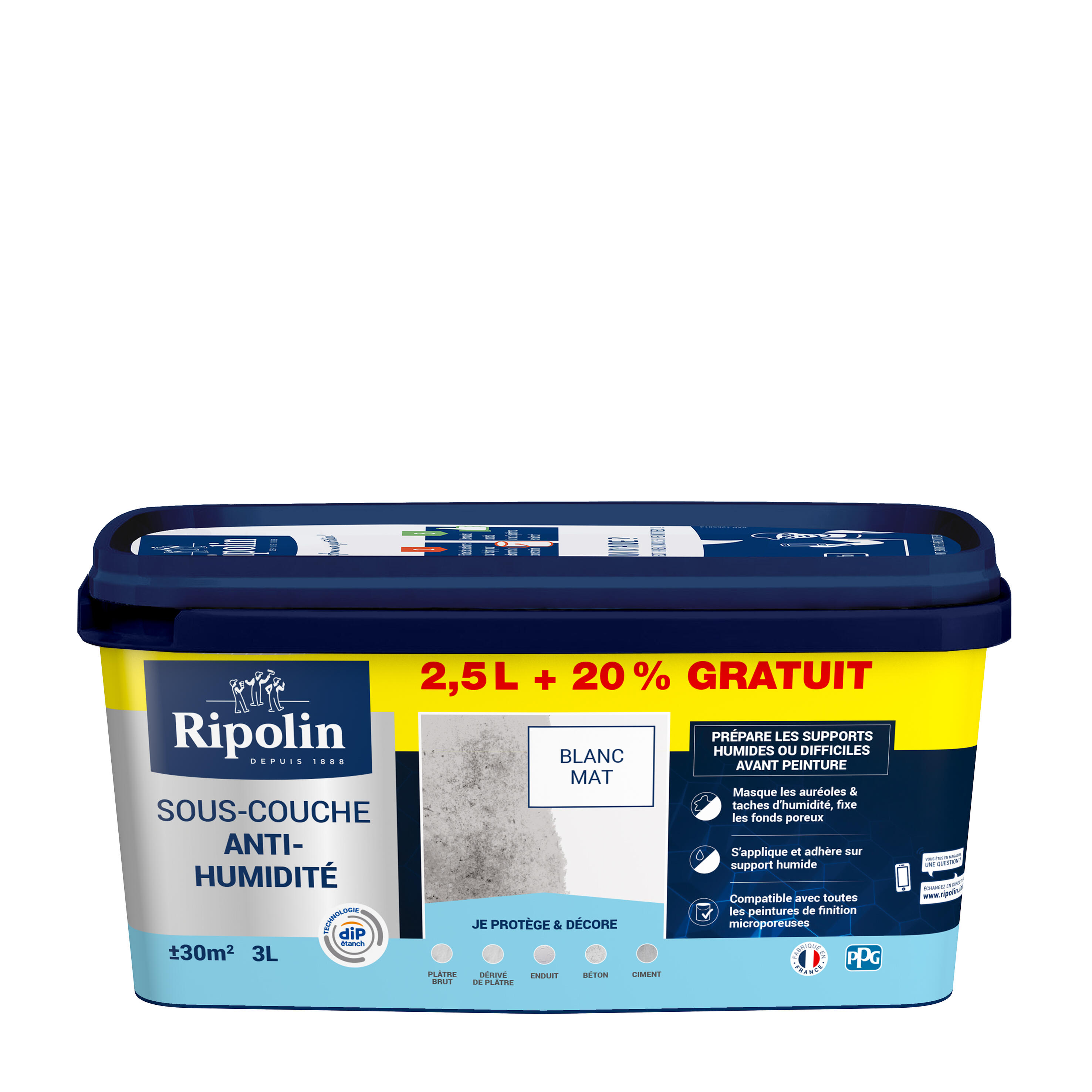 Sous-couche Anti-humidité RIPOLIN 3L - 2