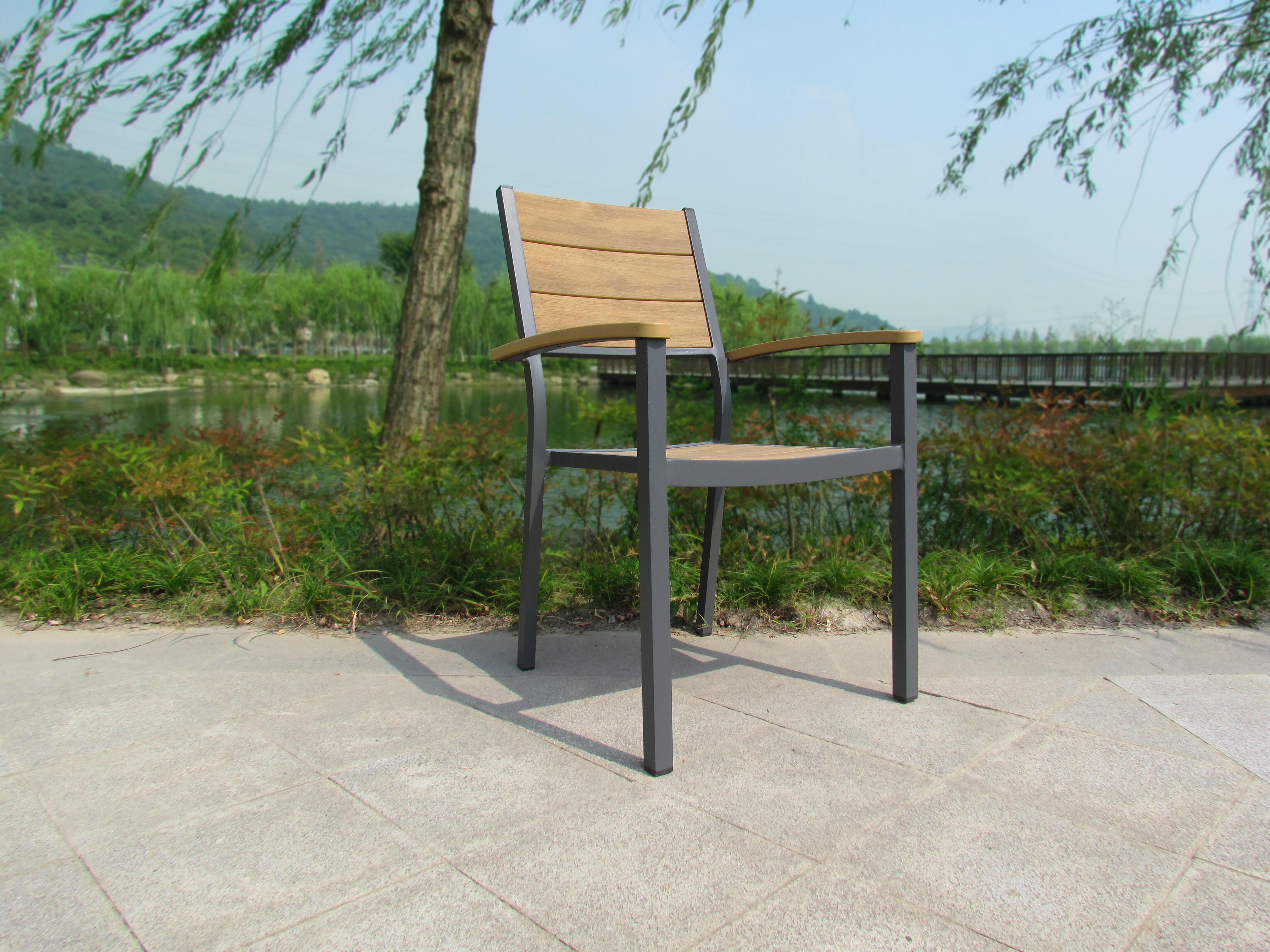 Fauteuil de jardin Gerona en aluminium - 2