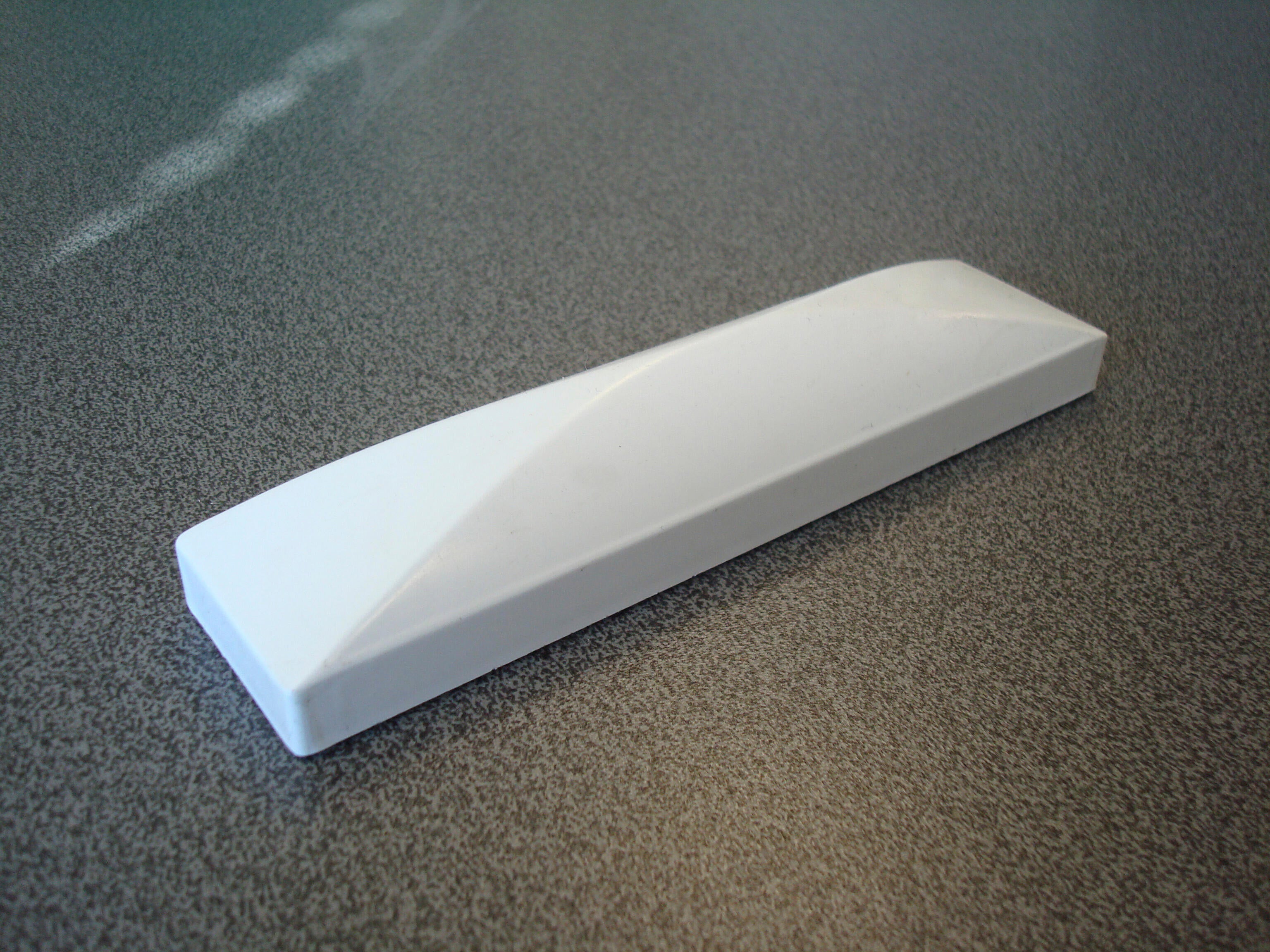 Lot de 10 chapeaux en pvc Littoral blanc l.12 x H.2 cm - 2