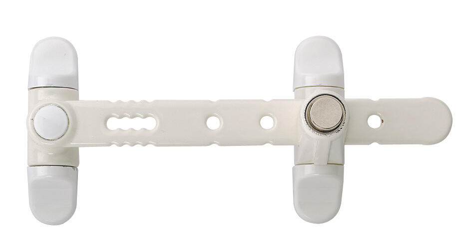 Entrebâilleur de fenêtre zamak blanc, SOCONA Airlock - l6 - 2