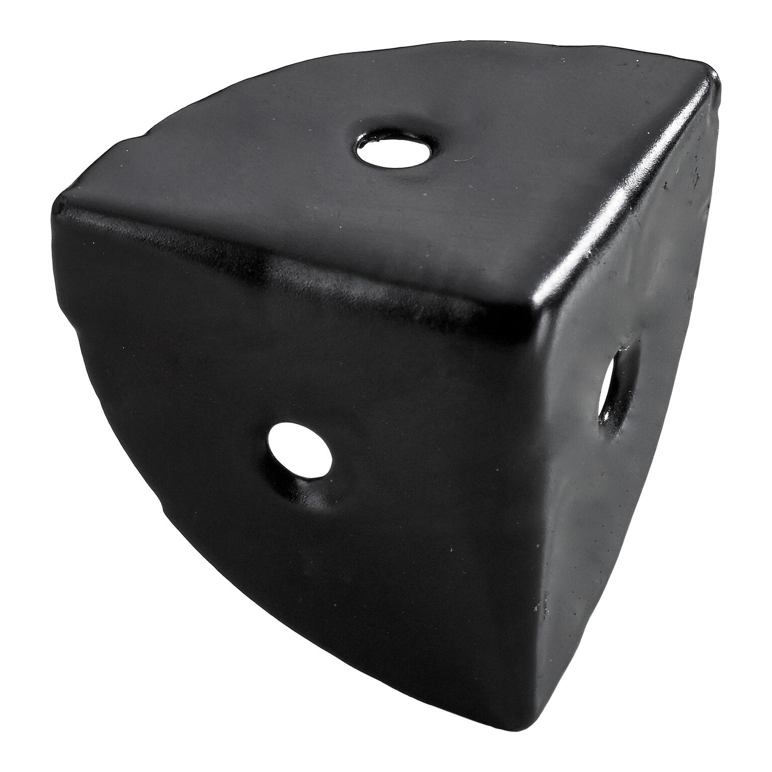 Coin Nickelé Pour Malle - Métal Acier En Dôme, Taille 30mm (Hauteur 2,5-4mm) - Neuf