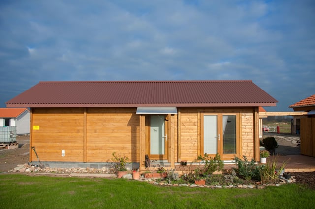 Plaque ondulé bitume rouge l.0.86 x L.2 m IKO