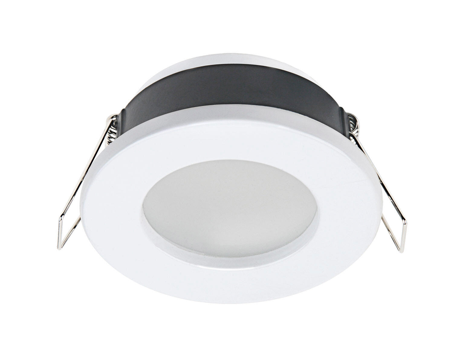 Portafaretto da incasso in alluminio LECCO GU10 bianco tondo IP65 INSPIRE - 7