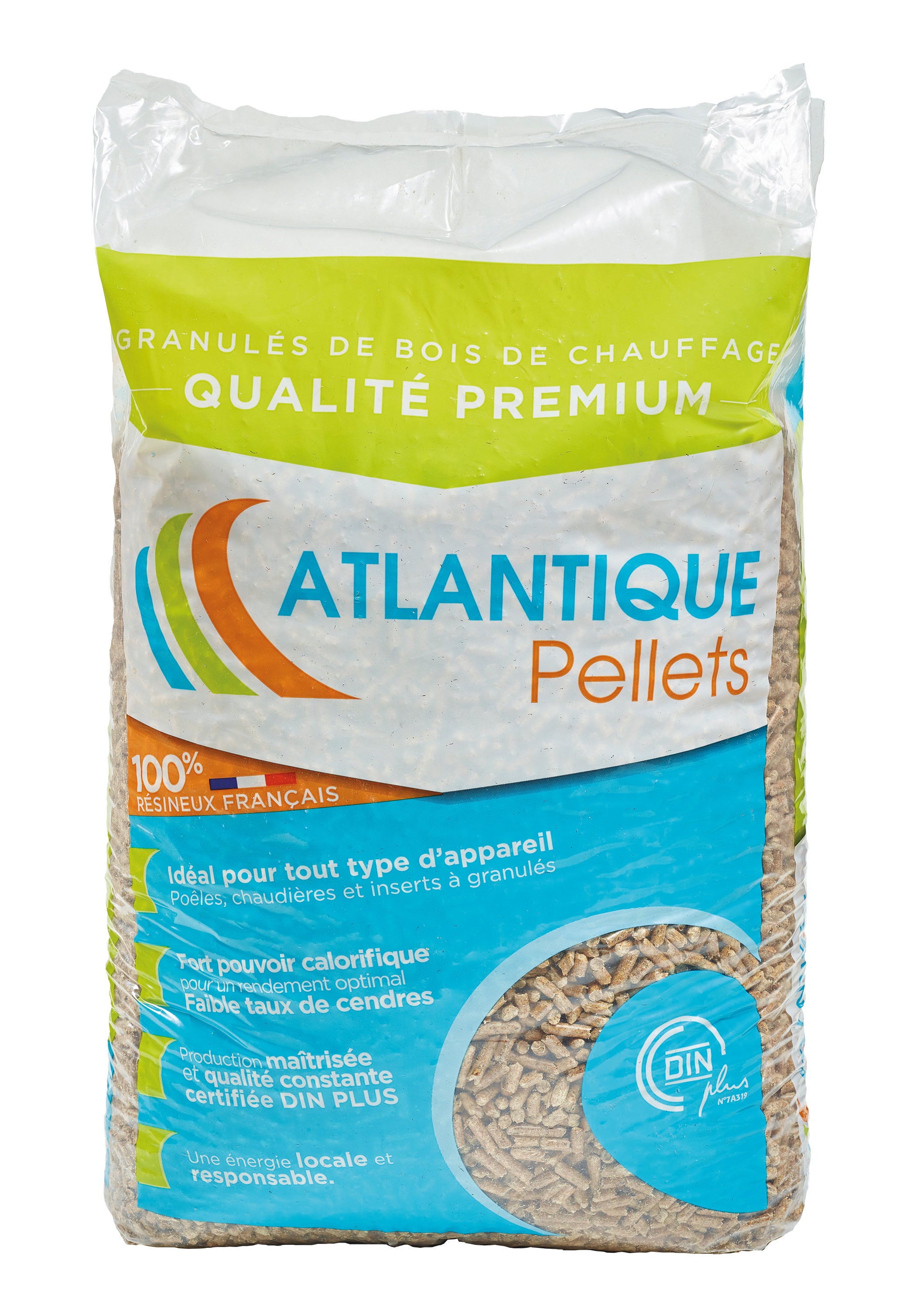 Granulés De Bois ATLANTIQUE PELLETS, Sac De 15 Kg | Leroy Merlin