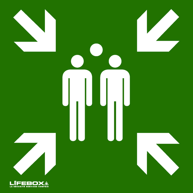 Panneau de signalisation LIFEBOX pvc