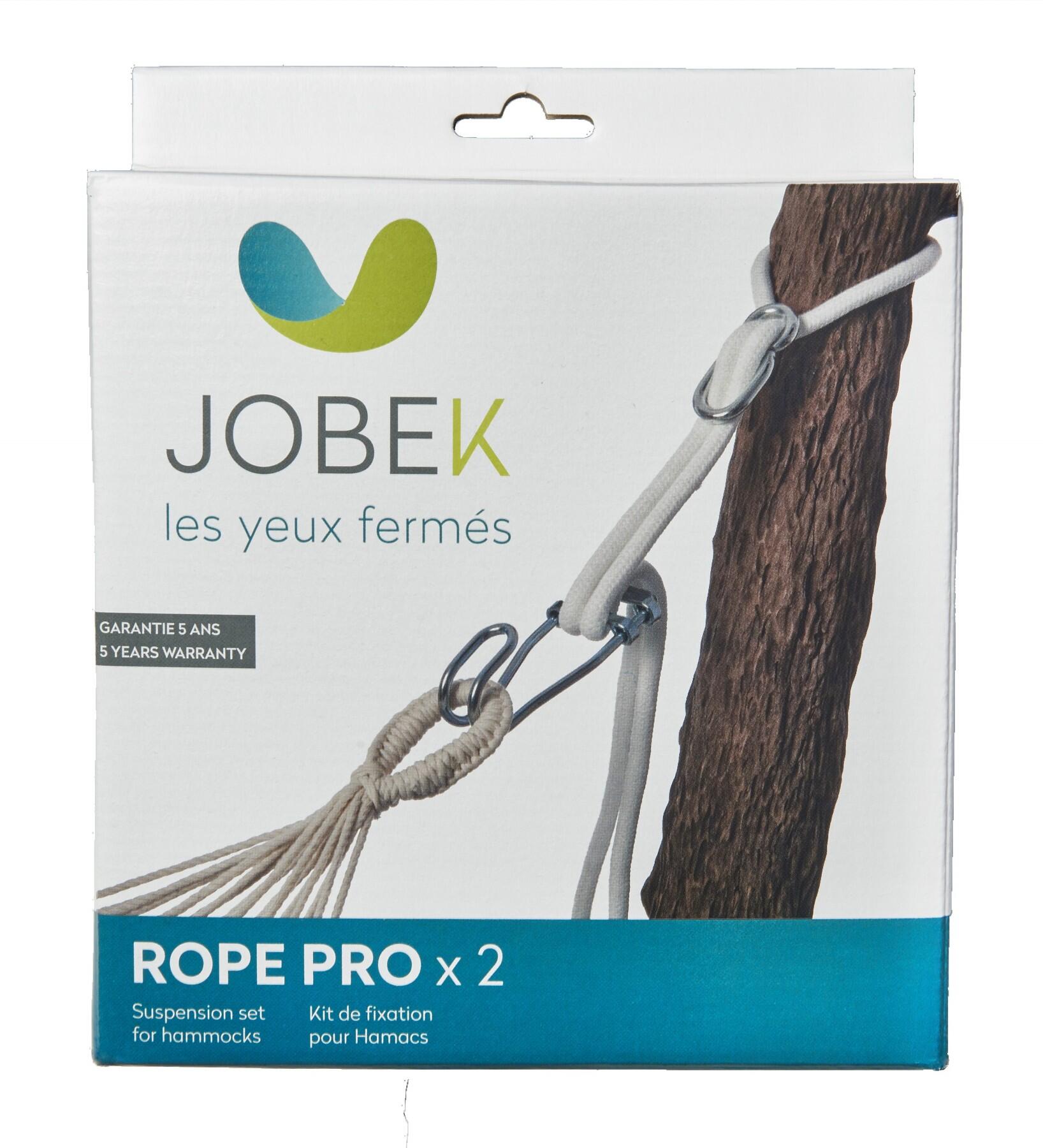 Kit de fixation pour hamac acier JOBEK Rope pro - 3