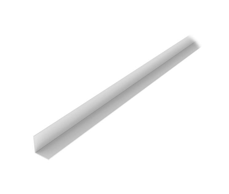 Cornière PVC 35x35 ép2.5, longueur 2.50 m Blanc - 2