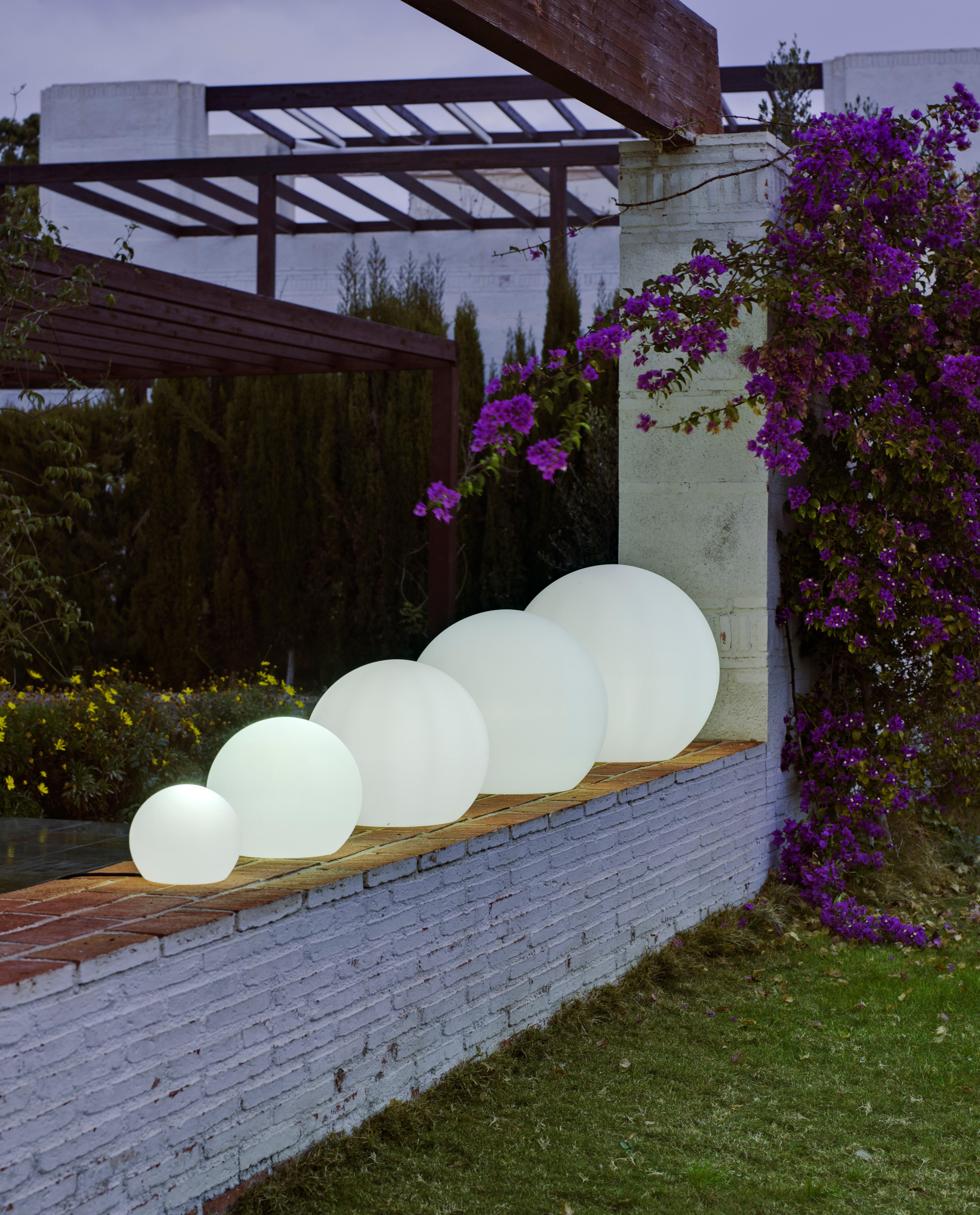 Lampada da esterno BULY H 26.5 cm, in polietilene , luce bianco freddo E27 650LM NEWGARDEN - 5