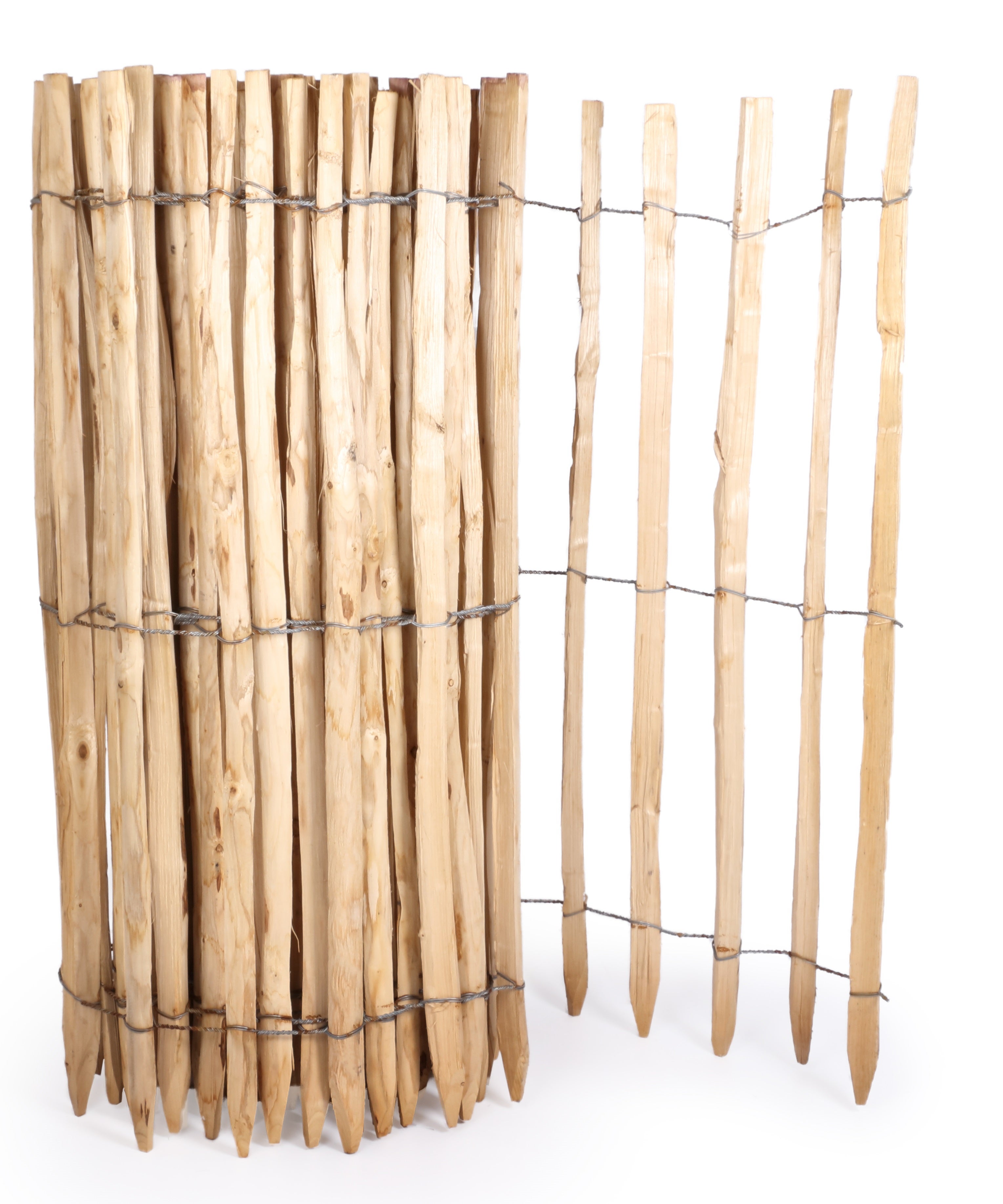 Ganivelle châtaigner, H.1.50 x l.5 m - 2