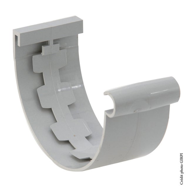Jonction à coller pvc gris GIRPI, Dév.25 cm