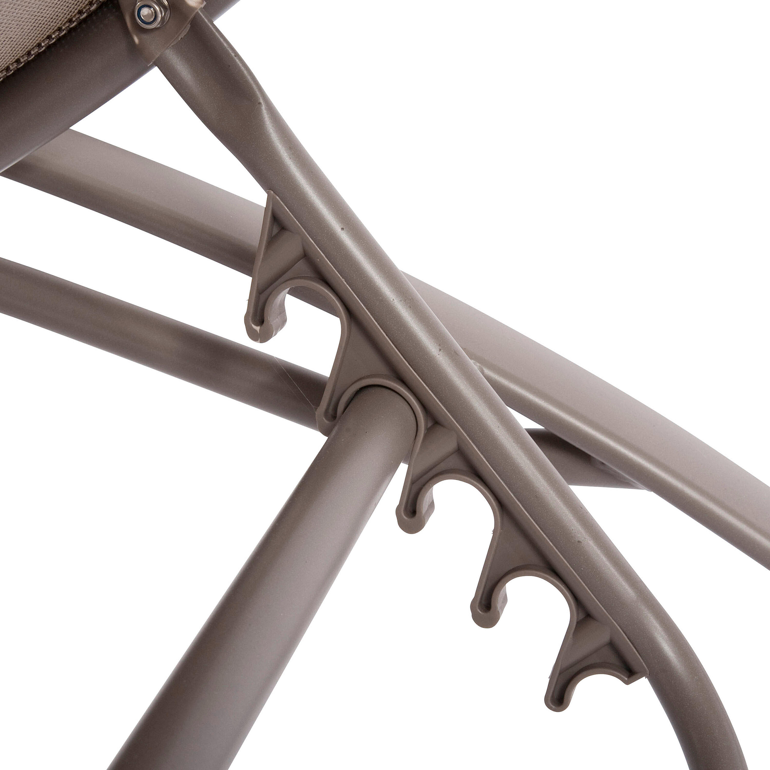 Bain de soleil de jardin DCB GARDEN Cl76 en aluminium marron - 6