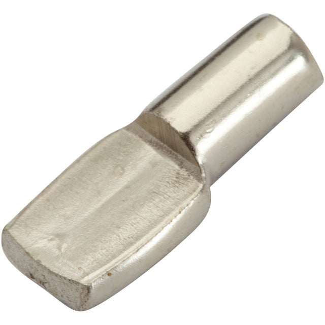 Lot de 8 taquets à enfoncer, acier chrome, Diam.5 mm