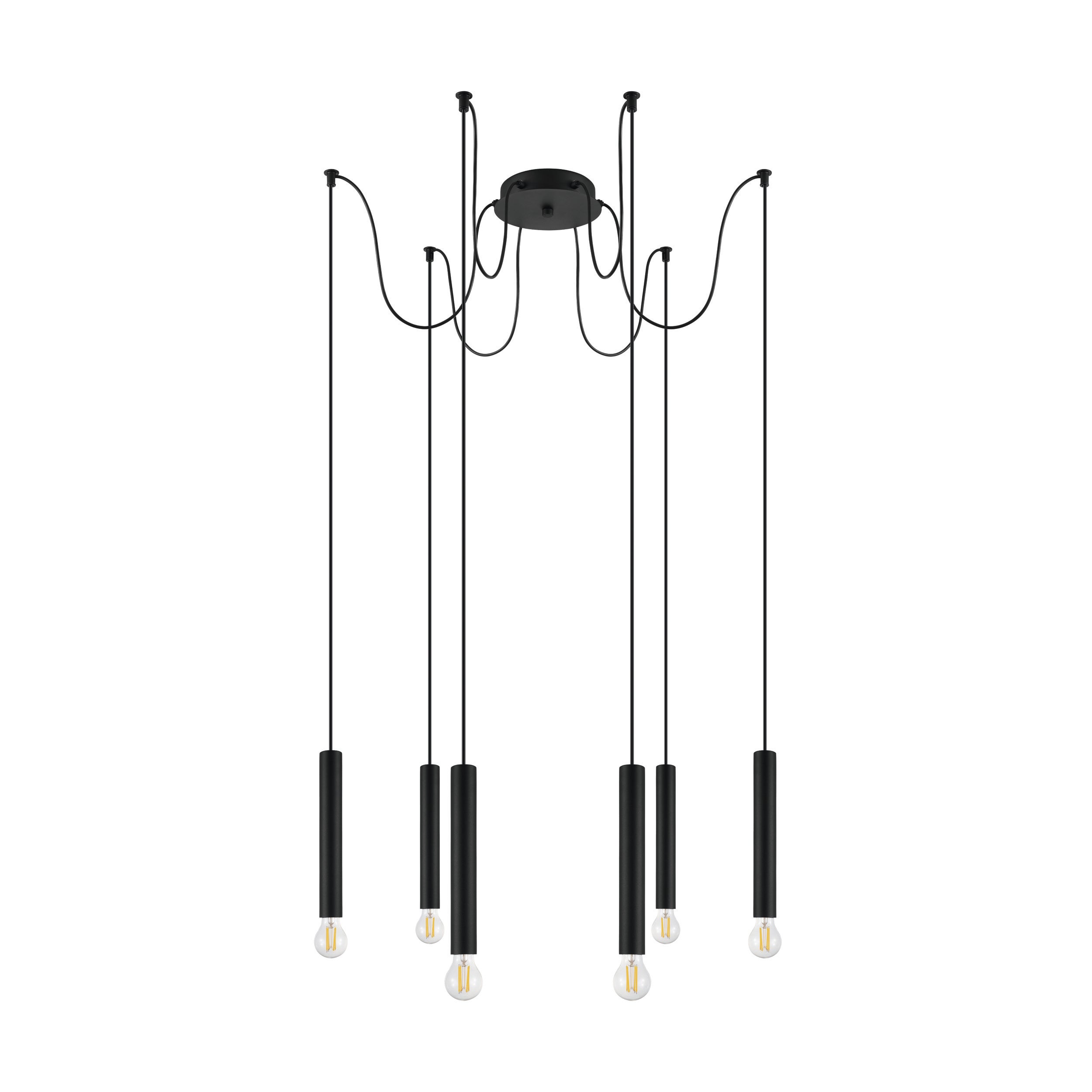 Suspension Cortenova, noir, Diam.17 cm, E27 - 6