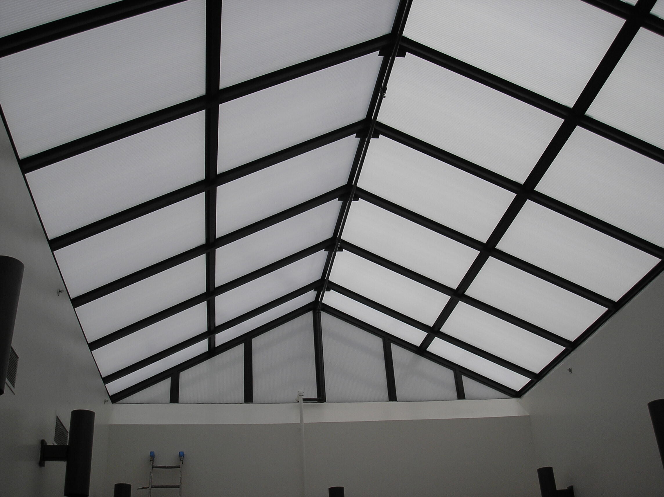 Plaque de couverture , transparent, l.105 x L.300 cm, Ep.10 mm - 2