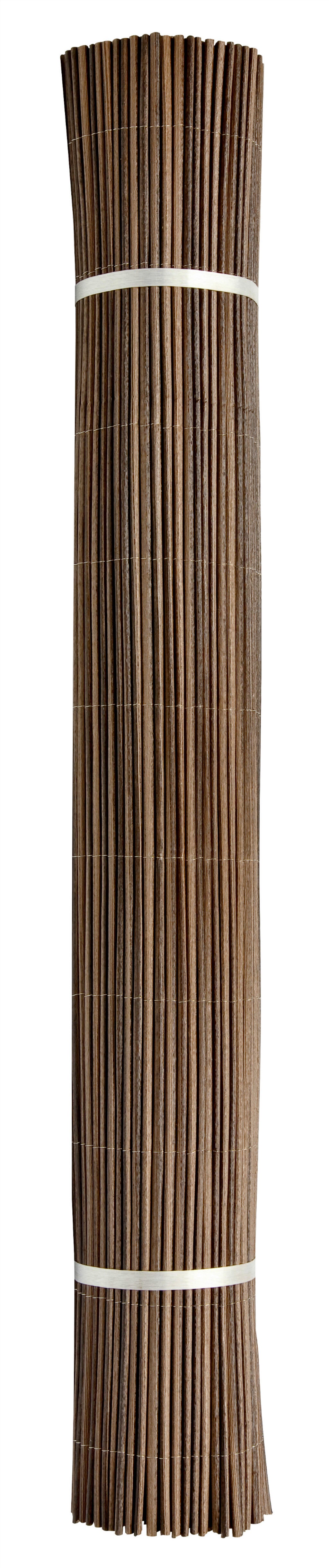 Canisse polyéthylène Fency wick marron, H.150 cm x L.300 cm - 2