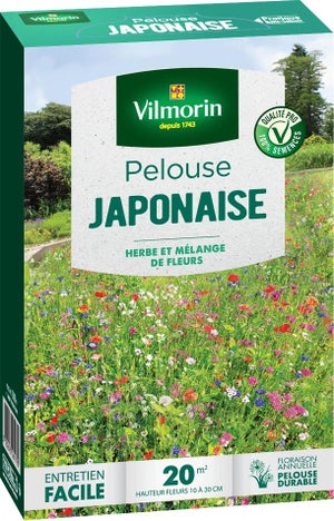 Pelouse japonaise VILMORIN, 500g, 20 m²