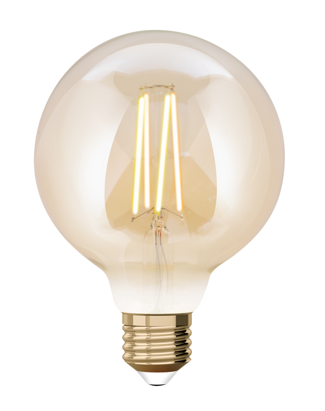 Ampoule led connectée, globe 95mm E27, 806lm = 60W, variation de blancs, IDUAL