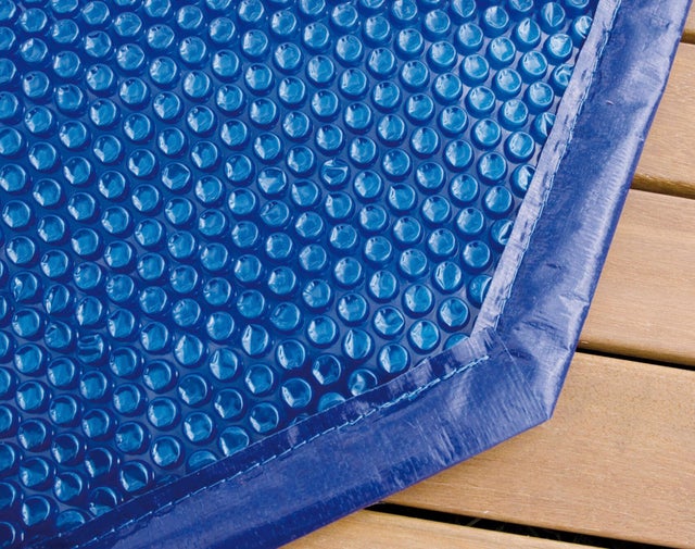 Bâche à bulles pour piscine SAMOA UBBINK 400µ bordée 3,55 x 505