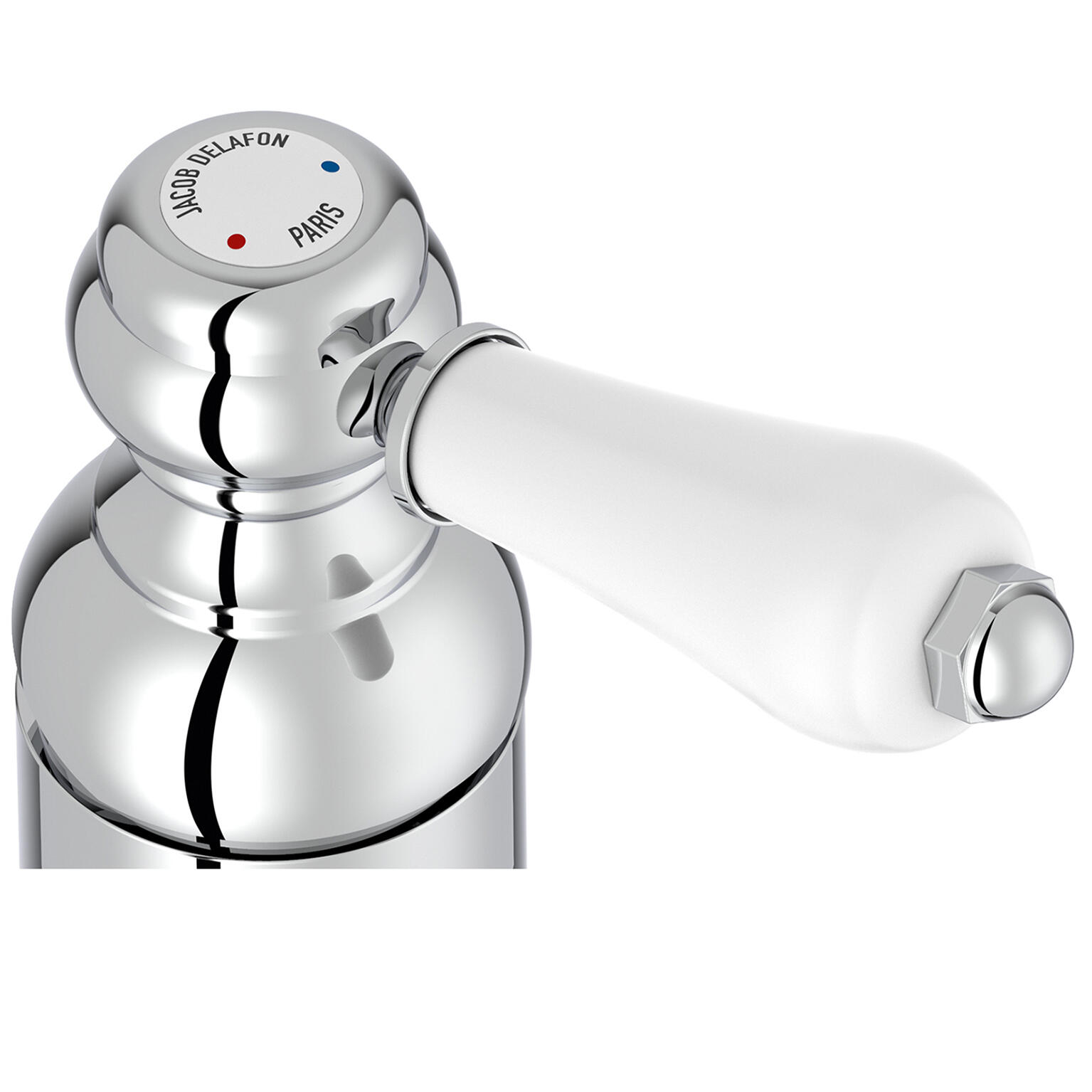 Mitigeur de lavabo chrome M, Louise, JACOB DELAFON - 7