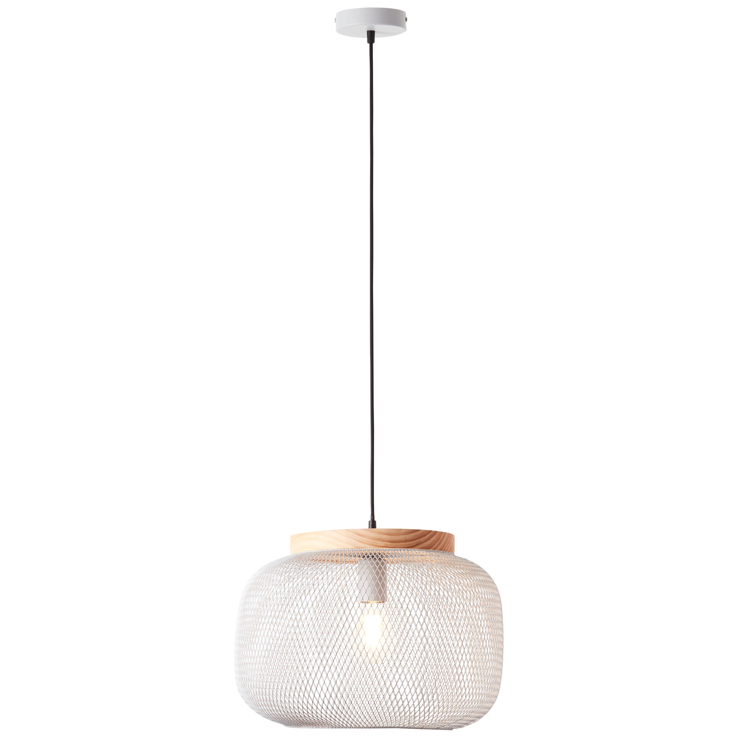 Suspension Giada fer, gris, Diam.39 cm, E27 - 5