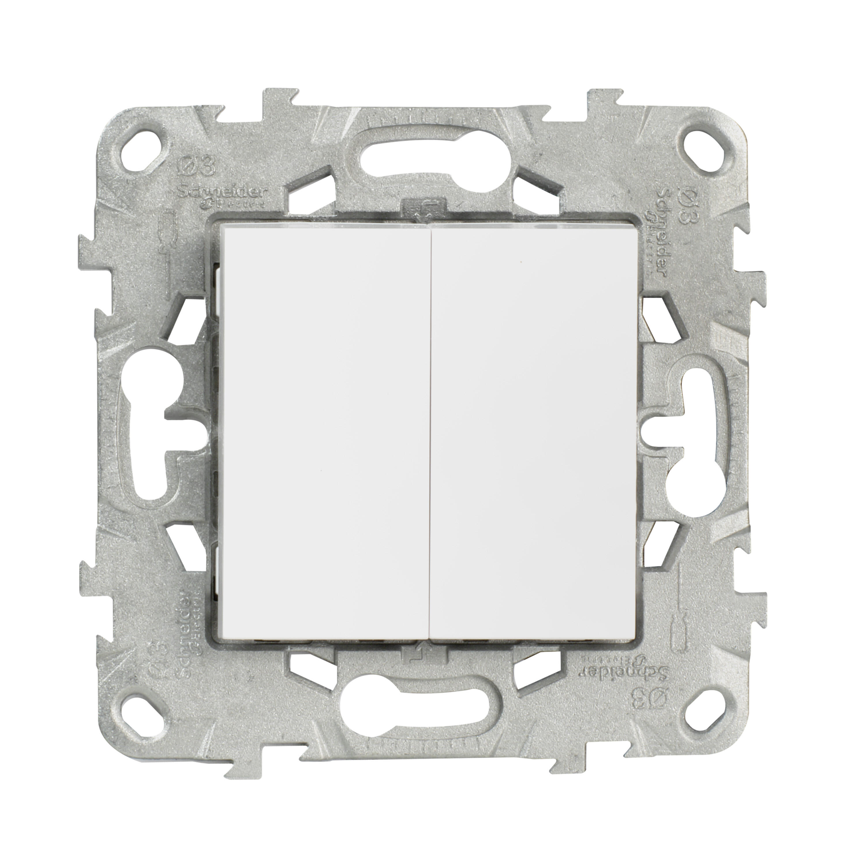 Bouton poussoir lumineux carillon Legrand Neptune - 6A - blanc - Matériel électrique