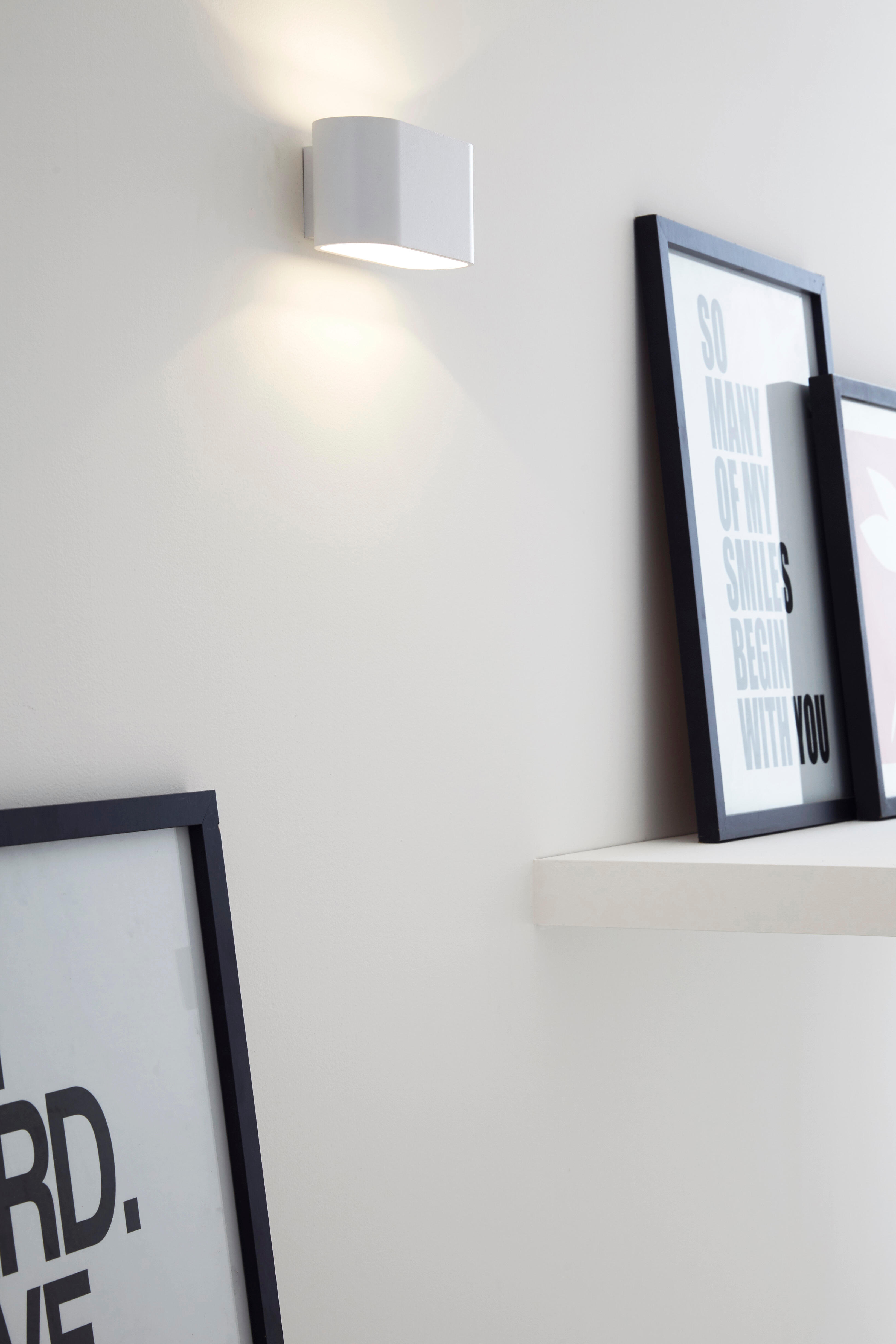 Applique G9, aluminium / acier, blanc, Xera, LUCIDE - 3