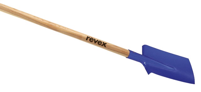Bêche acier REVEX, manche bois L.90 cm