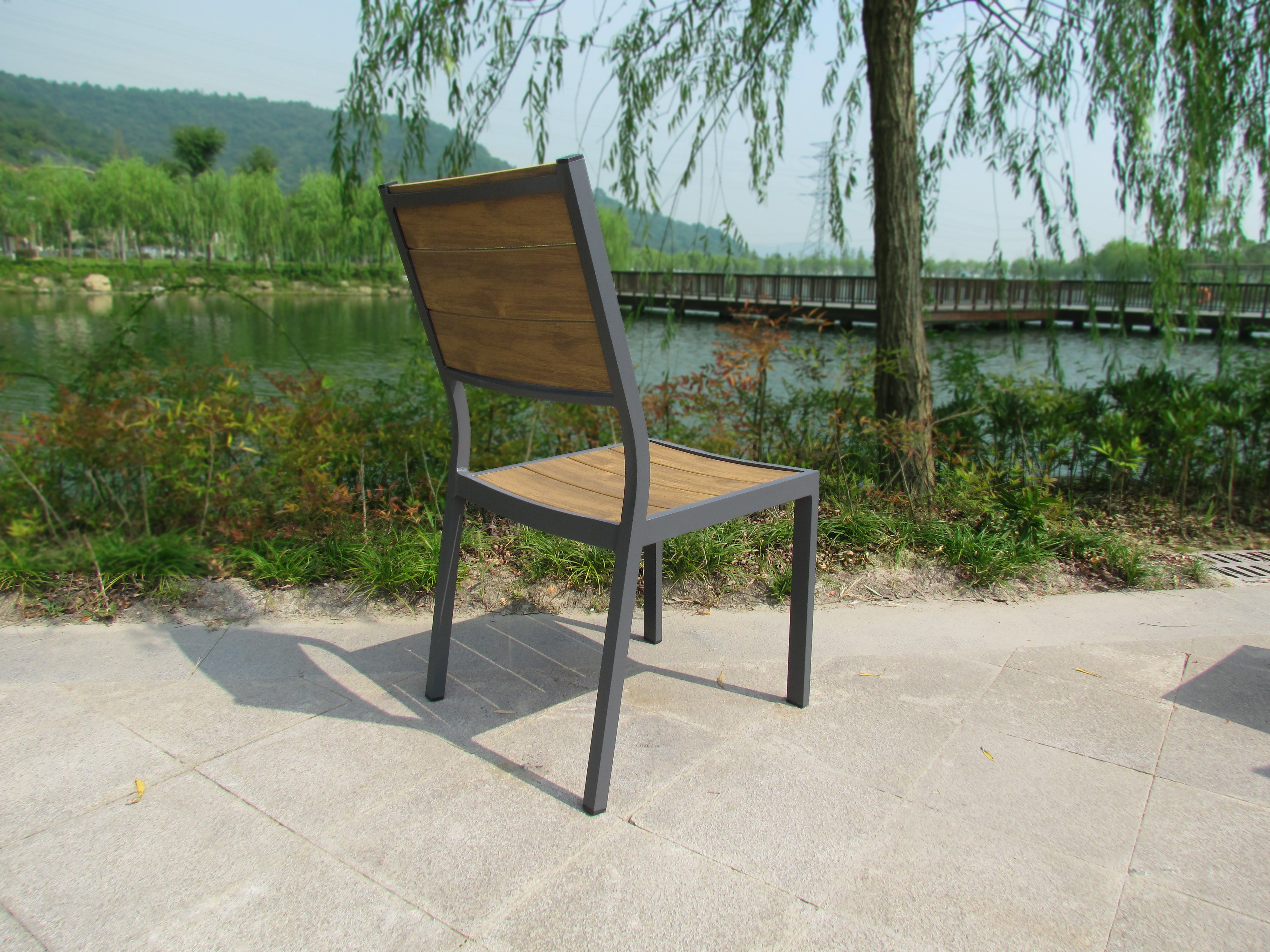 Chaise de jardin Gerona en aluminium - 3