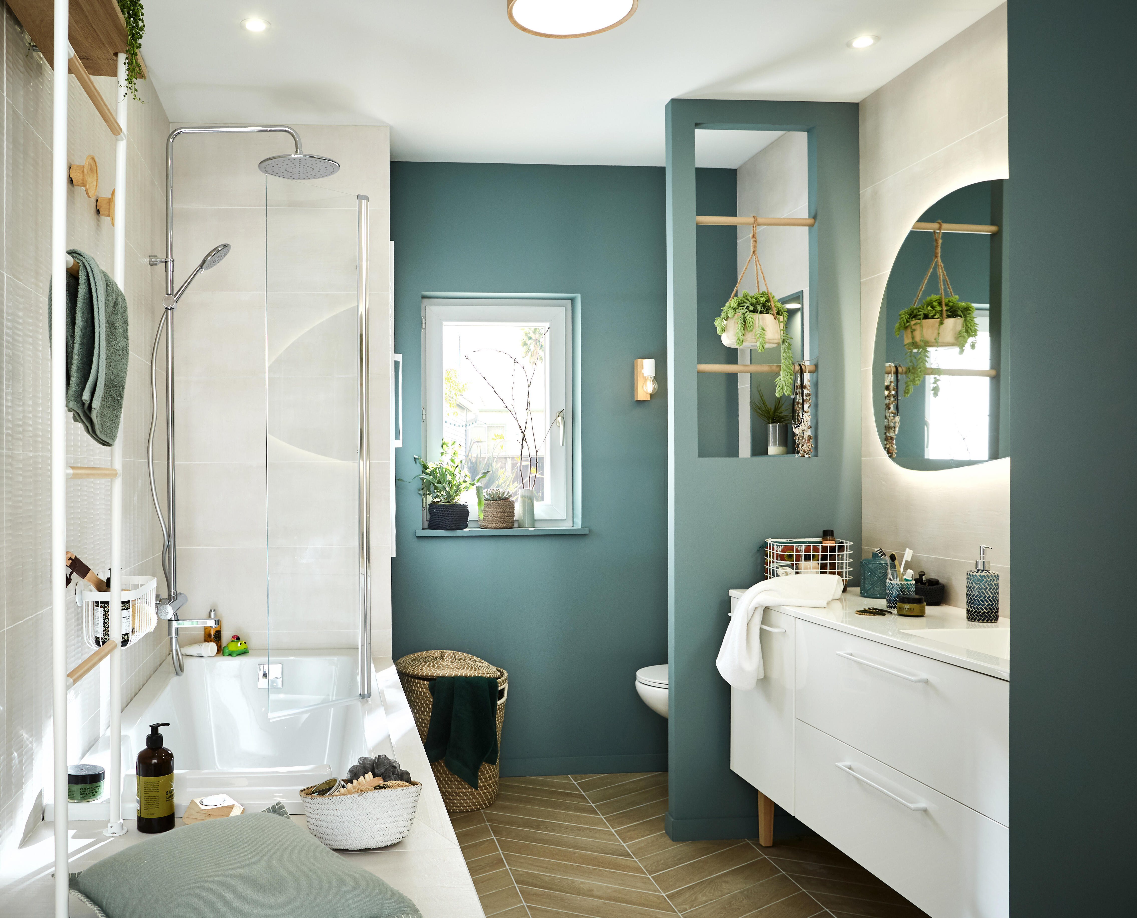 Panier à linge naturel Phuket l.40 x H.52 x P.40 cm BOX & BEYOND - 4