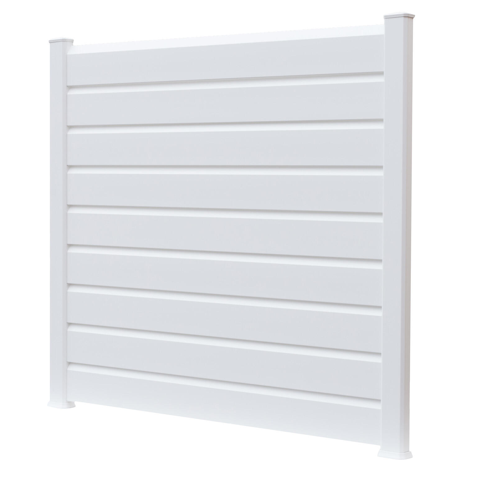 Poste base de PVC blanco CLEA - 4