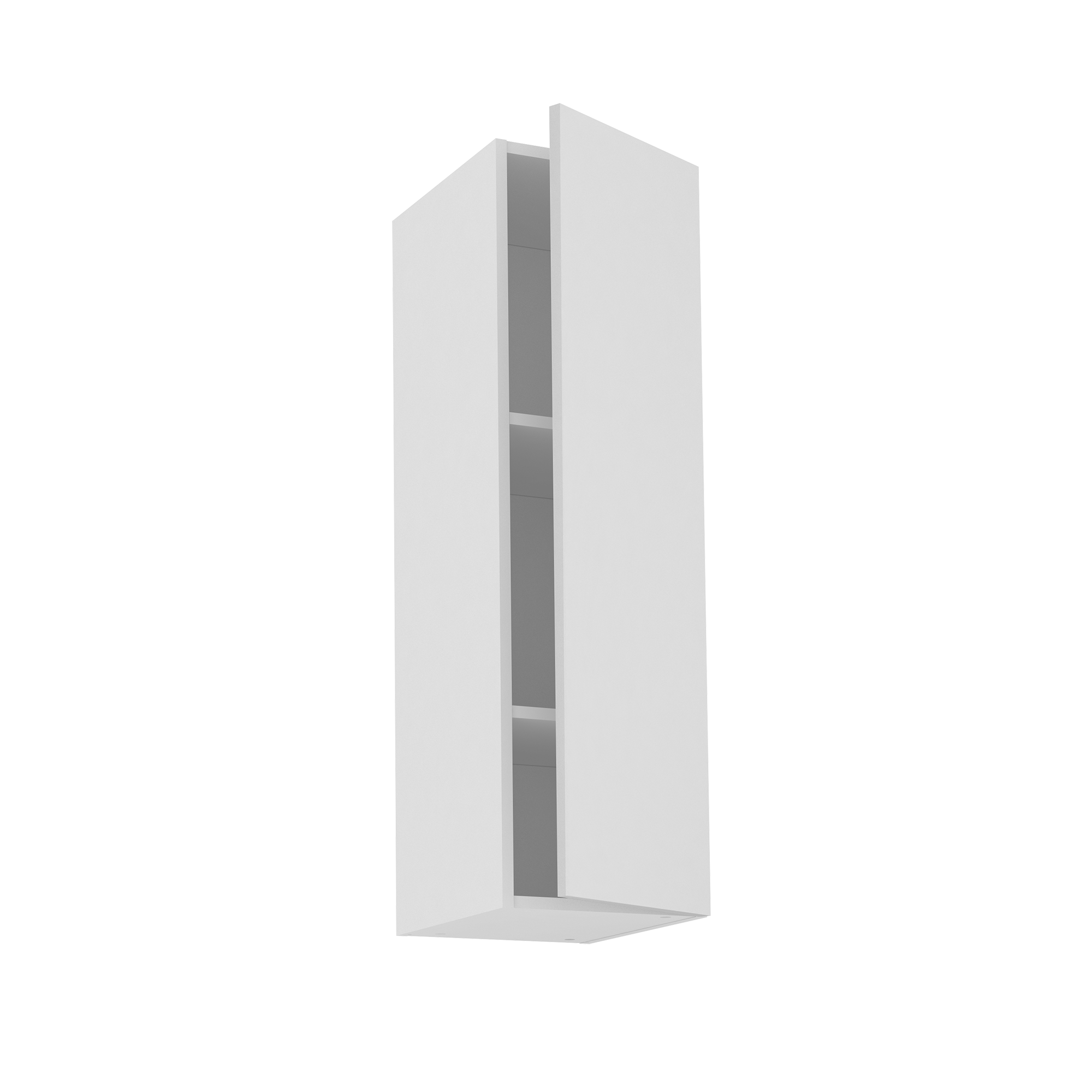 Meuble haut de cuisine Sofia blanc 1 porte H103 x l30