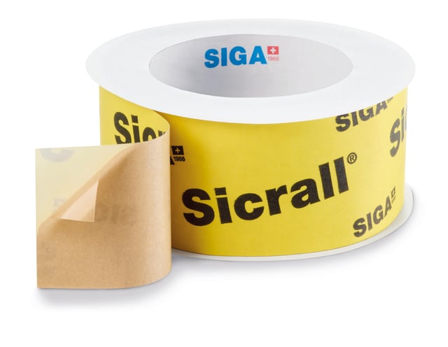 Rouleau adhésif haute qualité Sicrall, SIGA, 60 mm x 15 m