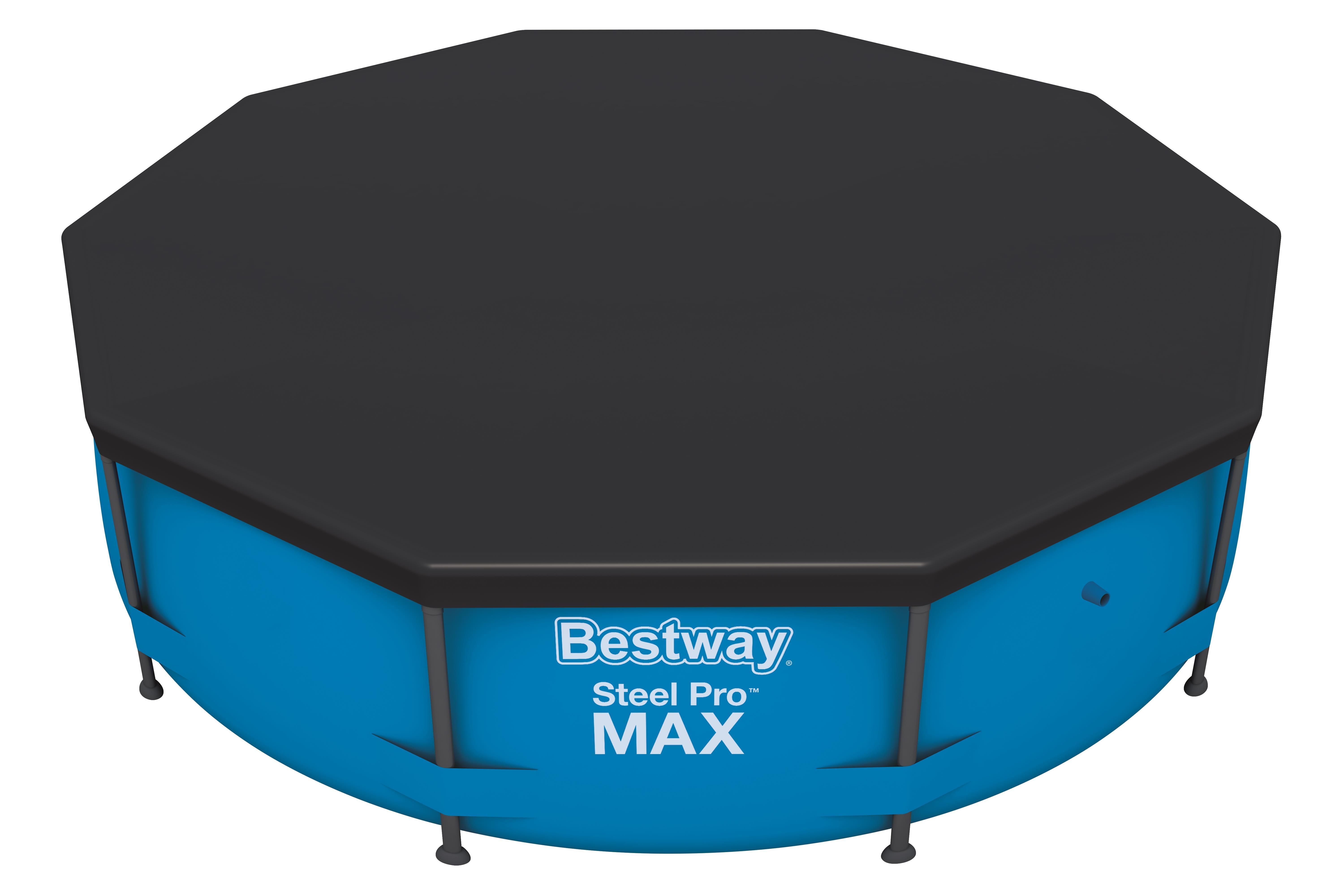 Bâche pour piscine rond BESTWAY Piscine tubulaire, L.305 x l.305 cm - 2