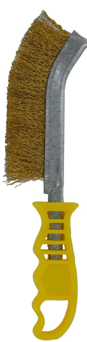 Set 3 Spazzole In Acciaio Per Pulizia - Con Manico Per - Foto 6