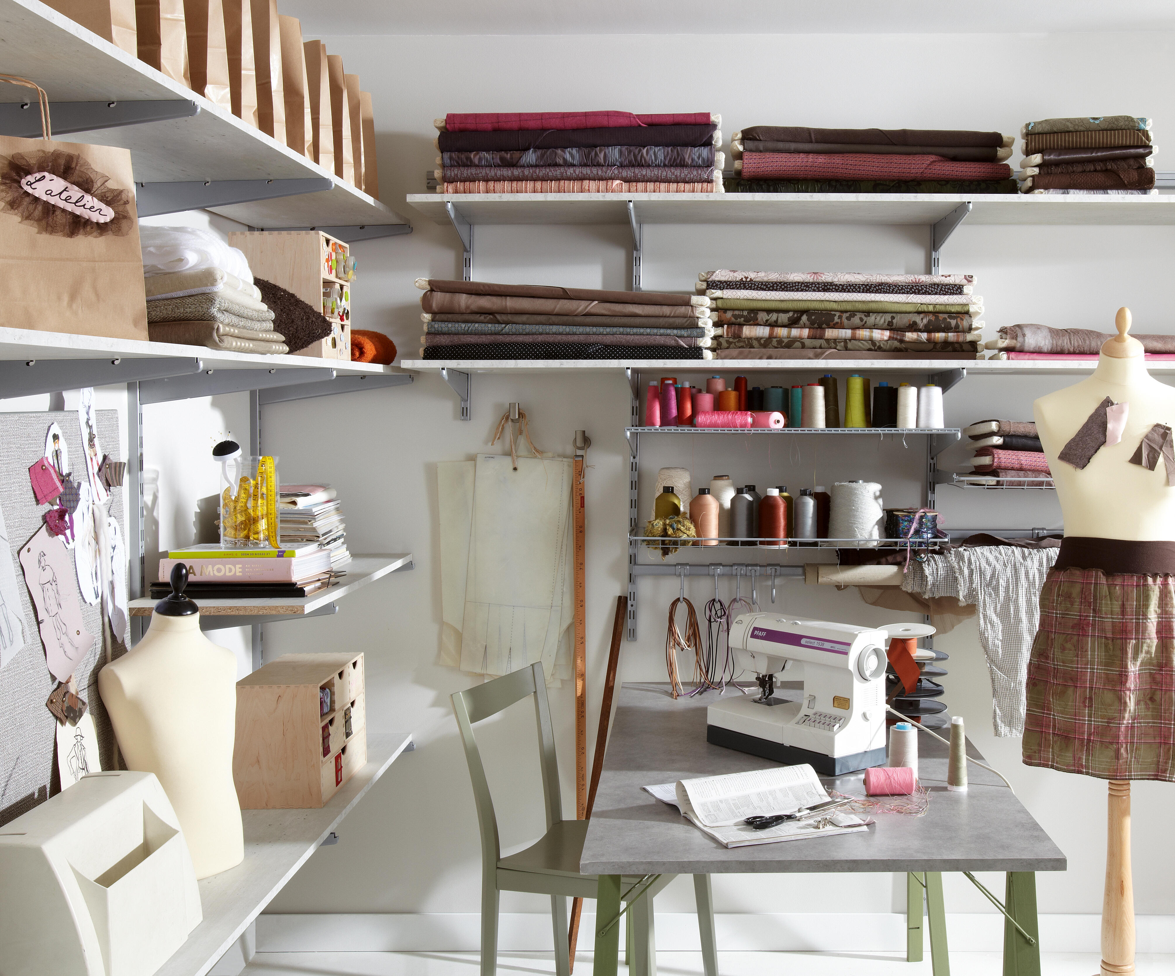 Console simple acier enduit de résine époxy, P.30 cm entraxe 50 mm - 5