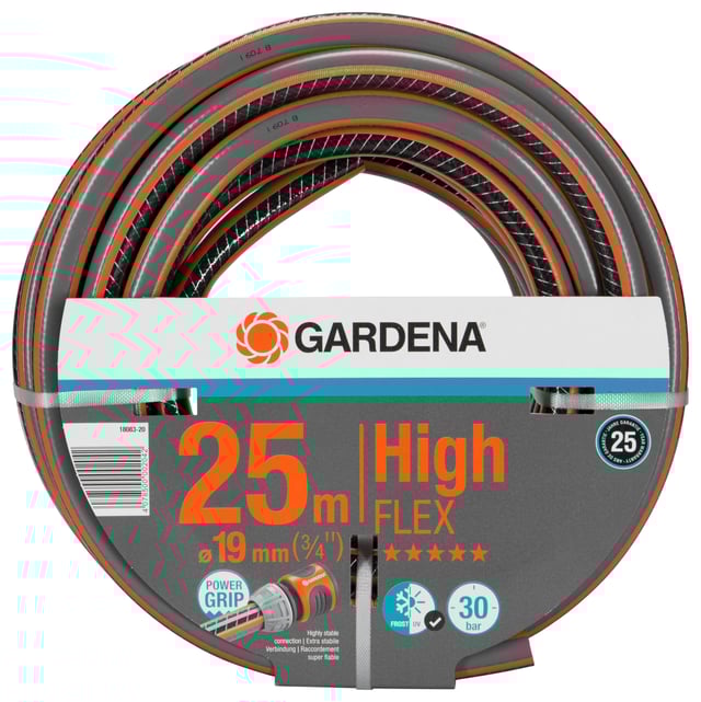 Tuyau d'arrosage GARDENA Highflex L.25 m Diam.19 mm